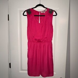 Emmelee for Francesca’s Closet Hot Pink Cocktail Dress